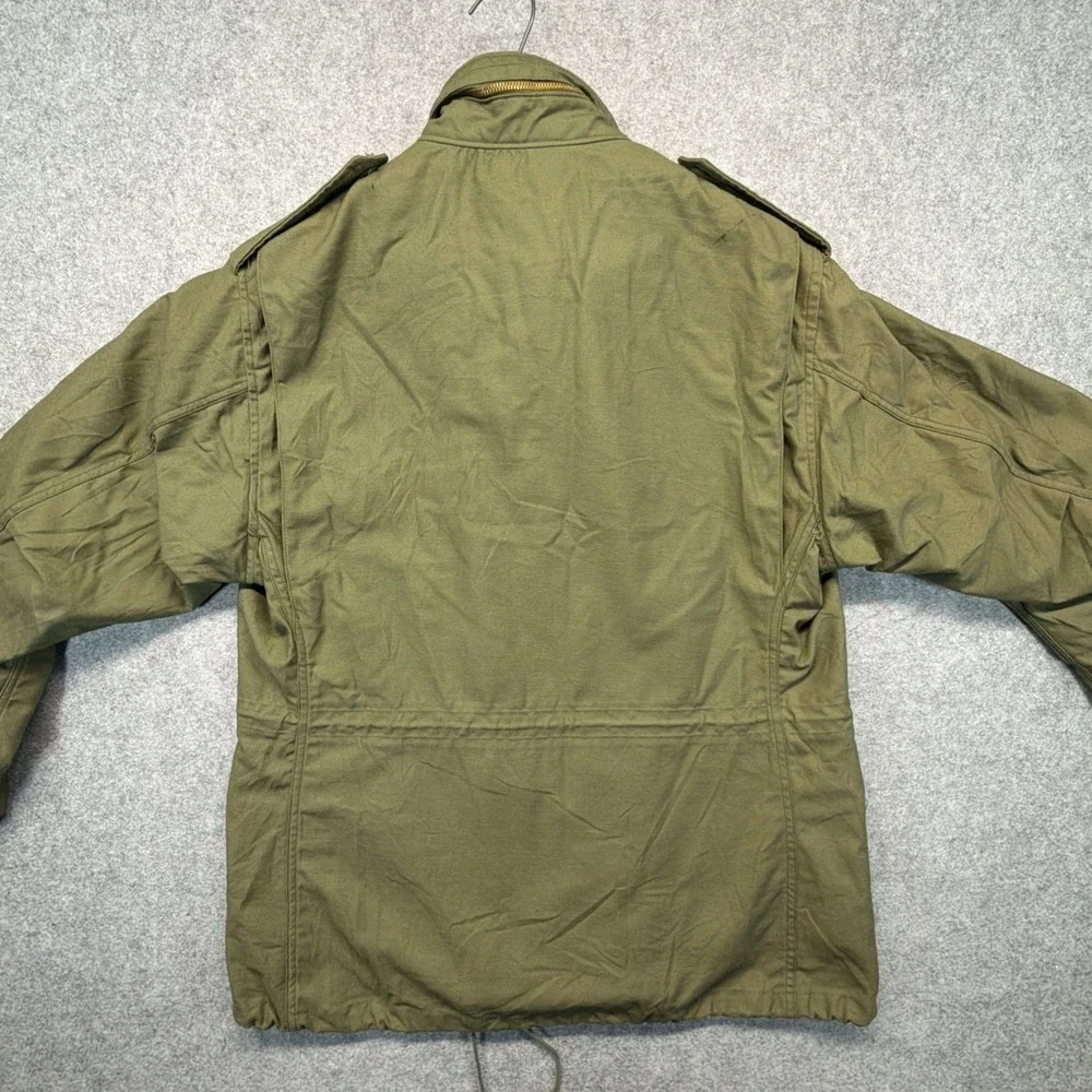 Alpha Industries M65 Field Jacket Olive Mens Large Cold Weather USA 70s 80s
